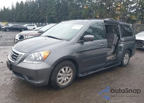 2010 Honda Odyssey Ex-L z USA, uszkodzony, nr VIN 5FNRL3H61AB114441